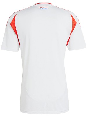 Chile maillot de football à l'extérieur deuxième uniforme pour hommes vêtements de sport hauts de football chemise de sport coupe Euro 2024